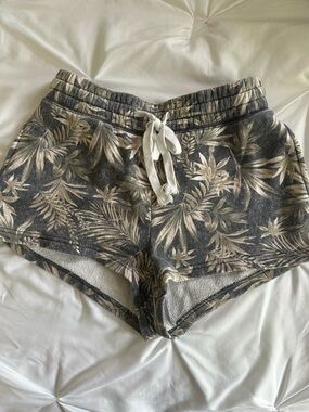 American Eagle XS Tropical PJ Drawstring Shorts